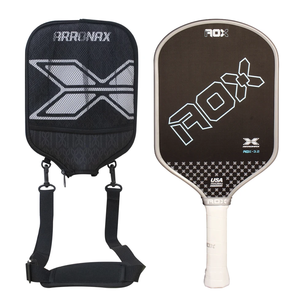 ARRONAX-Thermoformed Pickleball Paddle with High Grit and Spin, Unisex Edgeless Design, Increase Sweet Spot