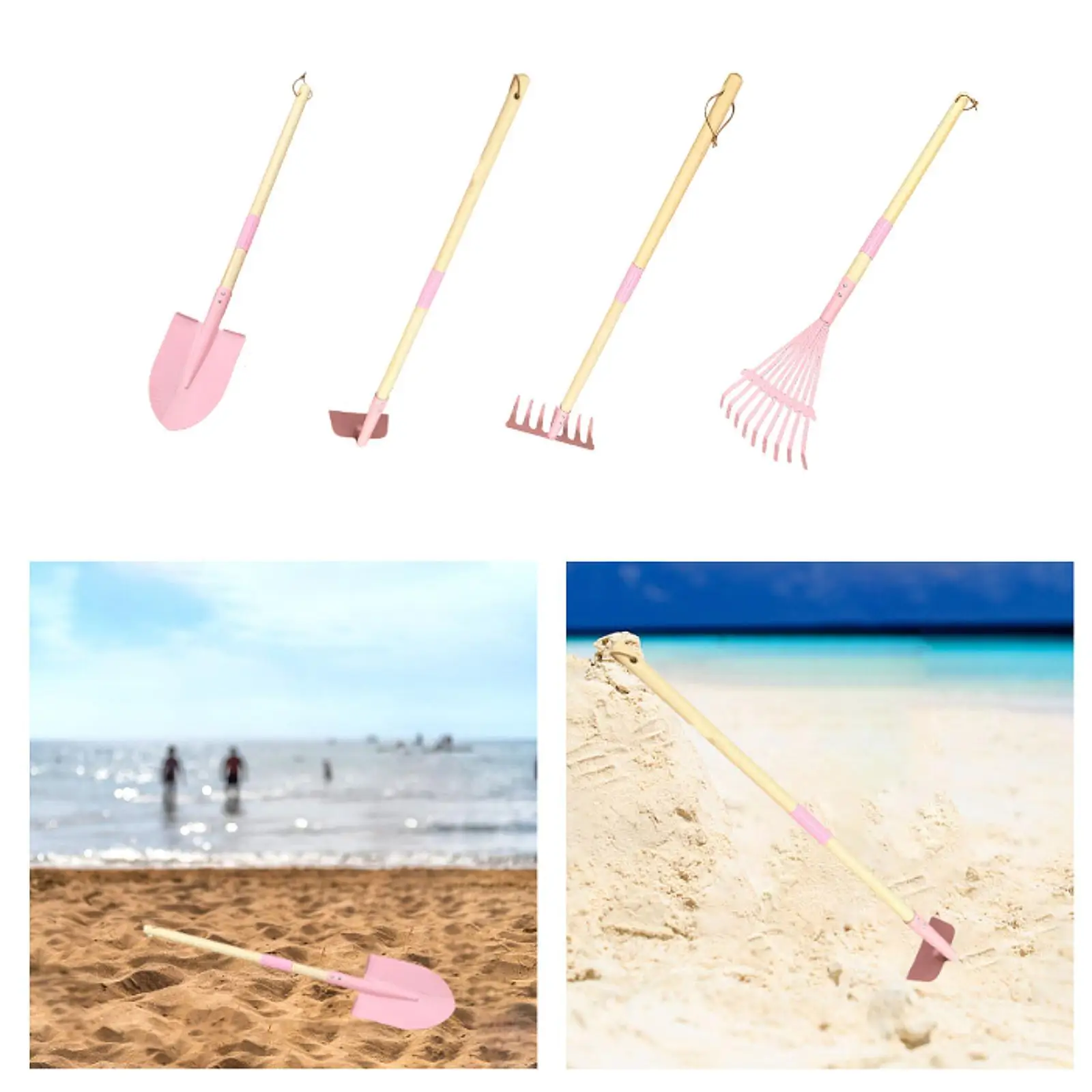 

Kids Gardening Tool Beach Toy Steel Detachable Kids Children Gardening Toy Outdoor for Household Garden Flower Beach Planting