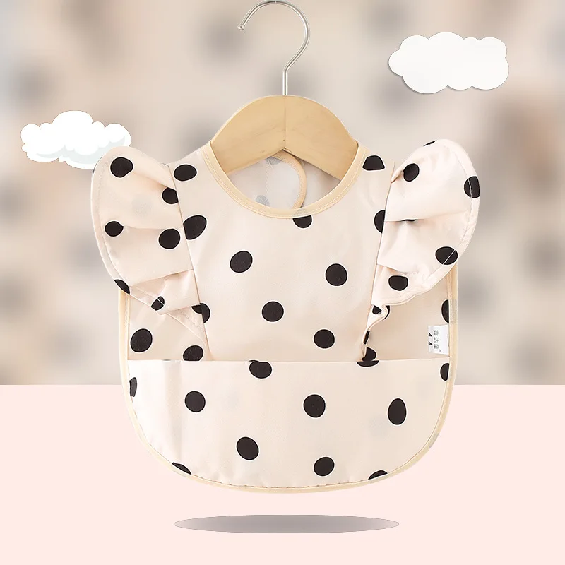 Baby Eating Bib Waterproof Dirt Proof No Wash Children Cover Male and Female Baby Eating Bib Sleeveless Summer Breathable Apron image 3