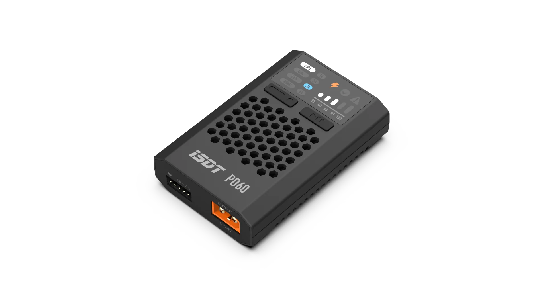 ISDT PD60 60W 6A Lipo Balance Charger, RC Charger with Type-C Input, Portable for 1-4S Lipo/Life/Lilon, 1-12S LiHv/Pb/NiMH thumbnail 6