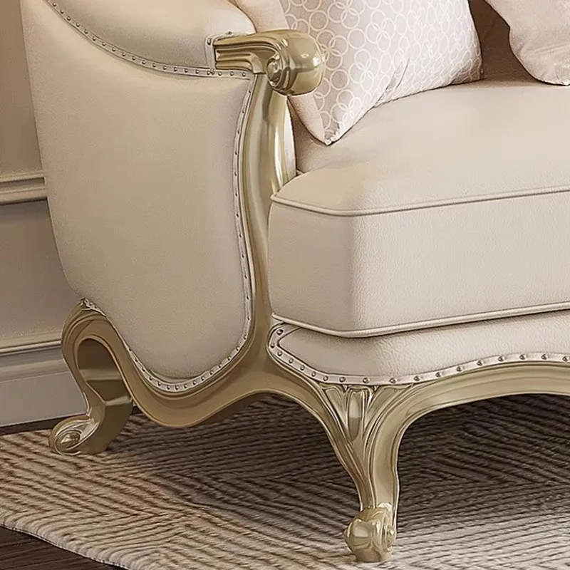 أريكة مريحة لطيفة للاسترخاء كرسي أبيض وسادة أريكة الشمال مقعد الحب Muebles Para Salas Modernos أثاث غرفة المعيشة