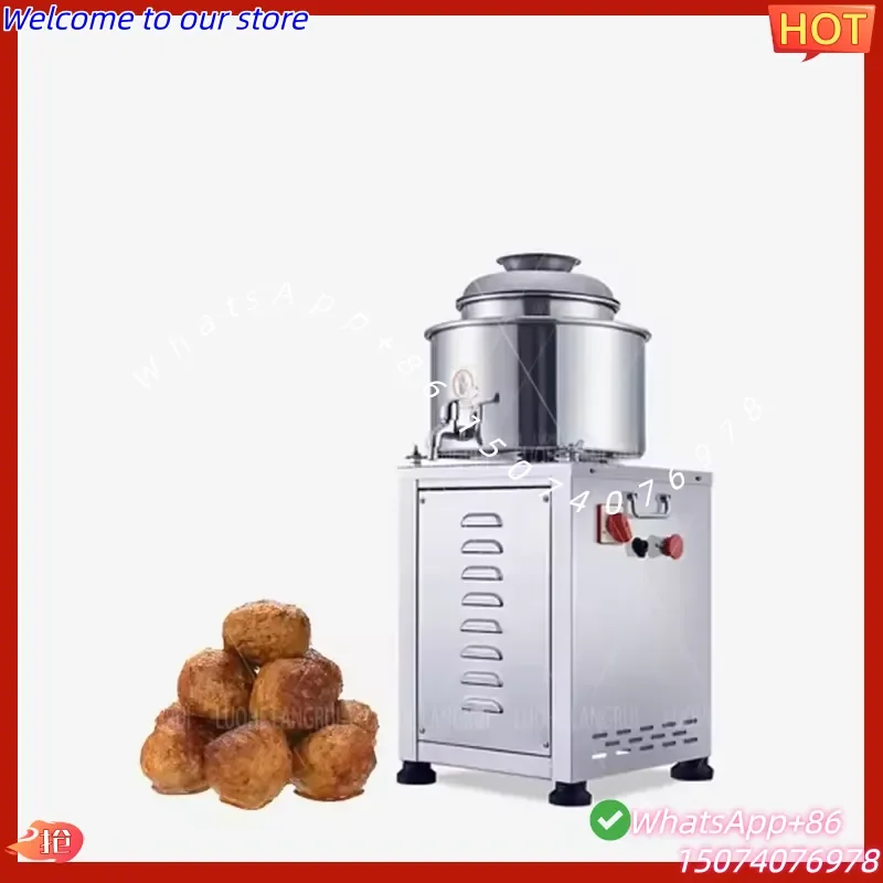 2026 2024 Large Production Line Mold Minced Beating Pulp Octopus Shrimp Chicken Meat Ball Pulping Machine