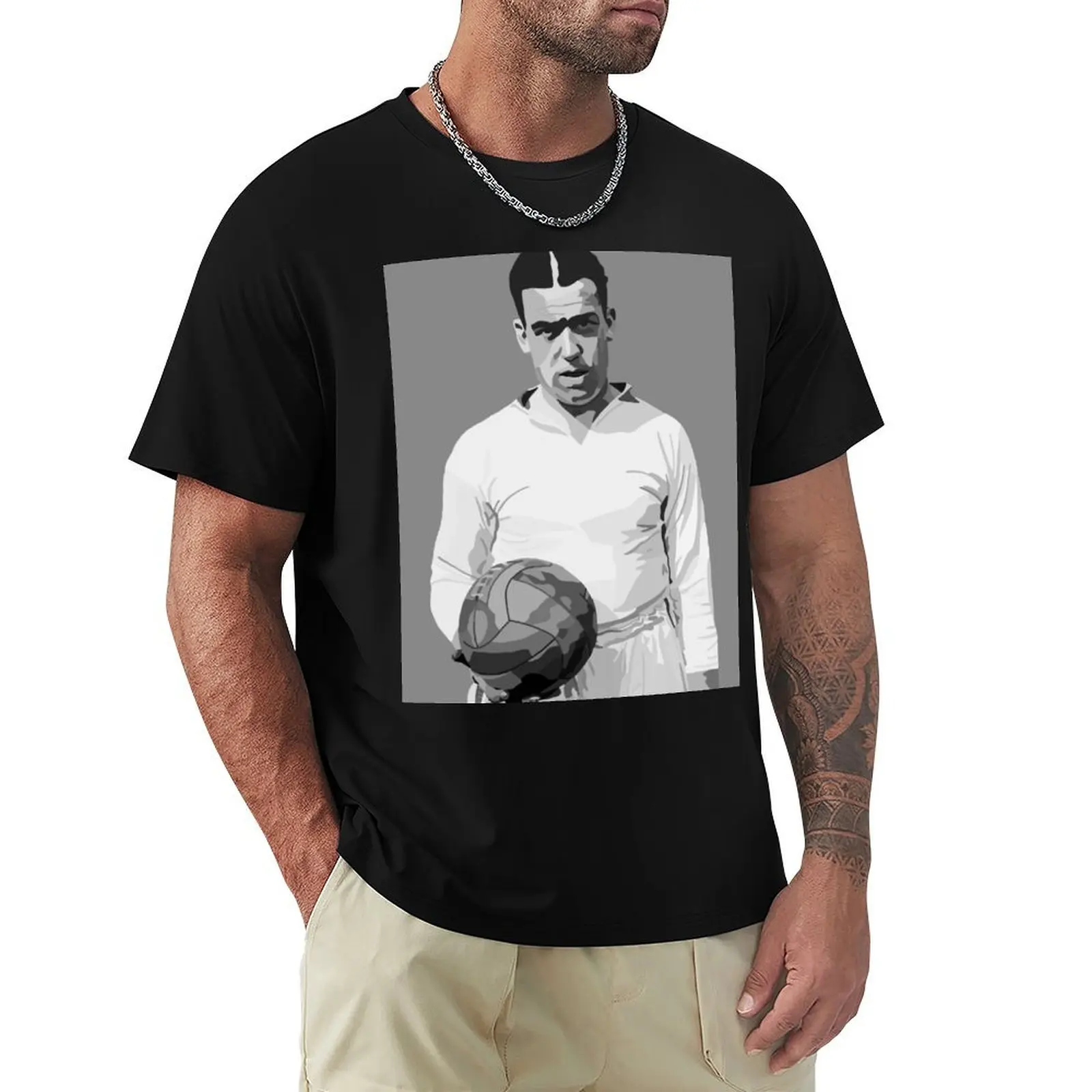 Dixie Dean Digital Art T-Shirt Mechanic Work Tee Shirt