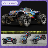 Kf10 1/10 2.4g  4wd Rc Car 40km/h Brushless Racing Cars Cross-Country Rock Climbing Remote Control Car Children'S Adult Toys