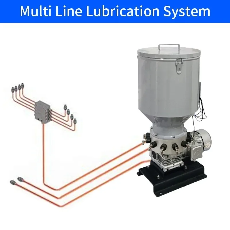 Multi-line Grease Lubrication System Electric Grease Lubrication Pumps Multi-point Grease Pumps