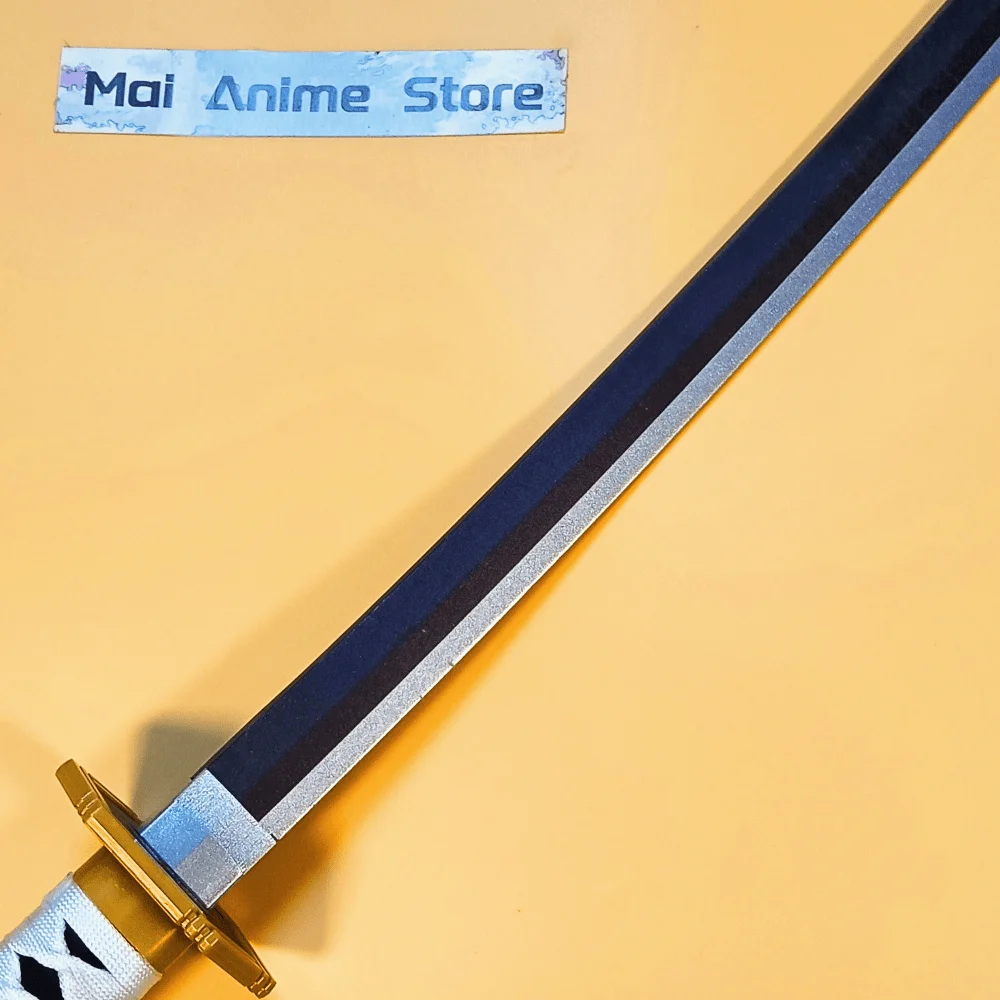 Espada katana de 40 polegadas, anime, cosplay, lâmina de tamanho real, tamanho real, japonês, katana samurai, estatueta de ação, brinquedo afiado, presente