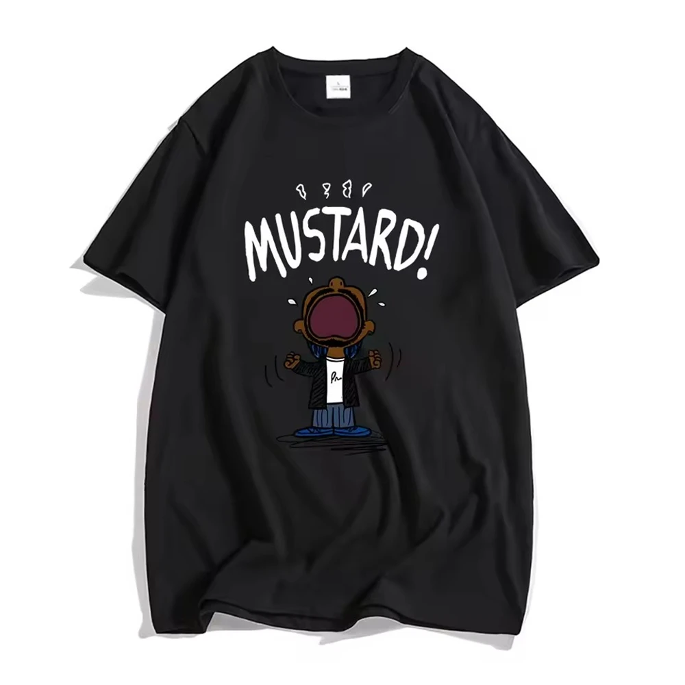 Kendrick Lamar X SZA GrandNational Tour GNX álbum estampado gráfico ropa de hombre manga corta Camiseta estampada con cuello redondo 50529