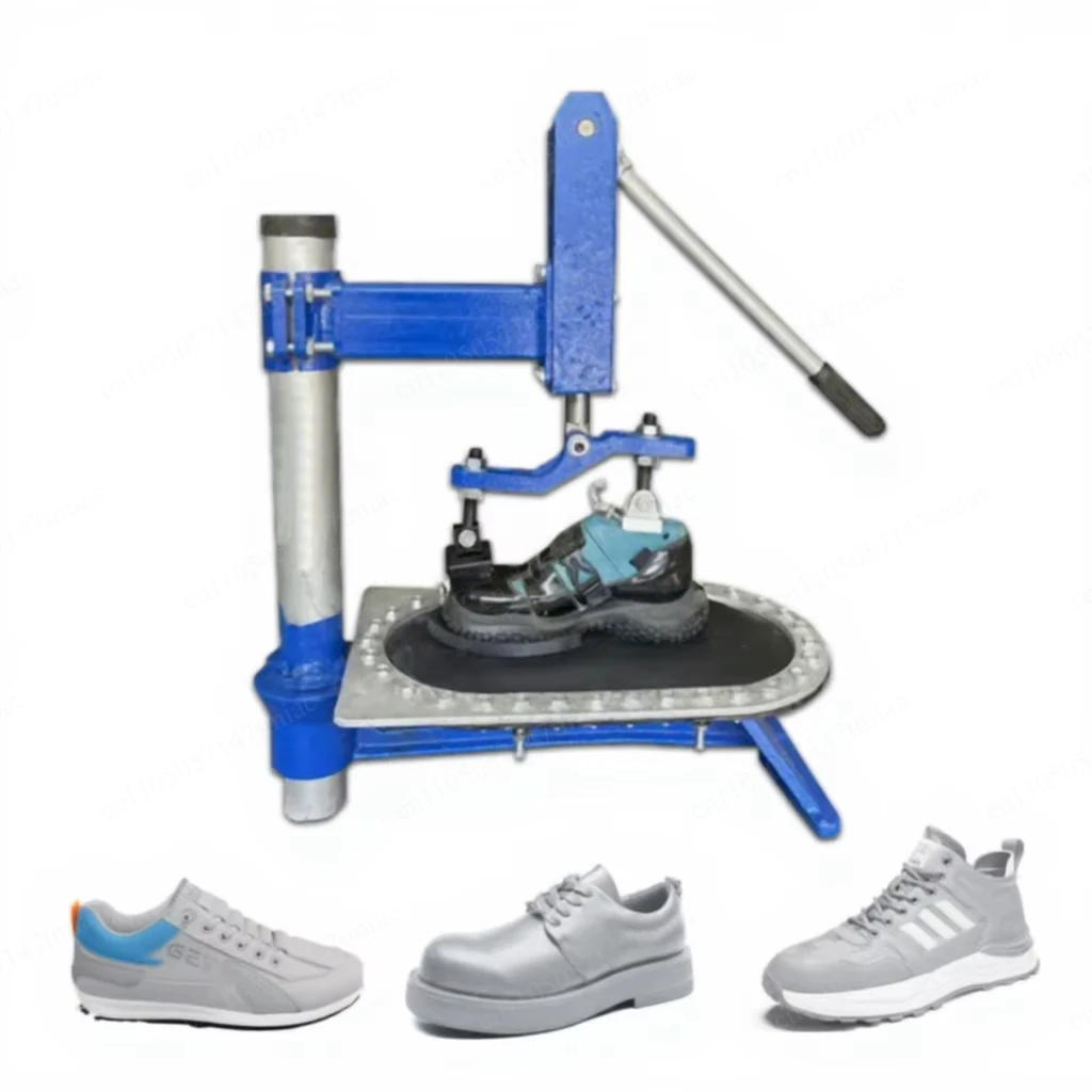 Pneumatic manual sole pressing machine, sole bonding machine