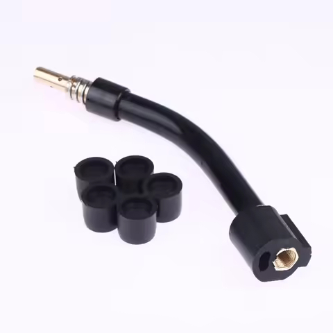 1/5Pcs MB-15AK 14AK MIG/MAG Euro Style Welding Gun Goose Neck Bend Black Casing Replacement Part For Welding Guns