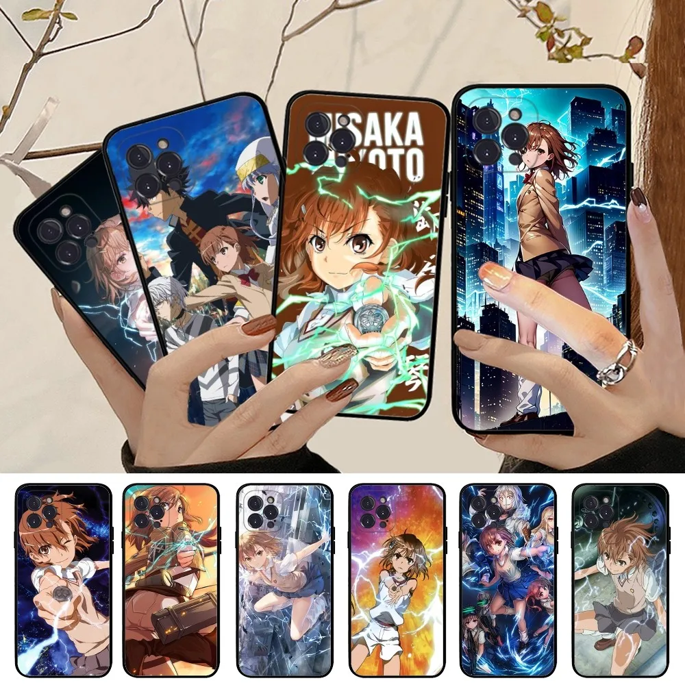 A Certain Scientific Railgun Phone Case For iPhone 15 14 11 12 13 Mini Pro XS Max Cover 6 7 8 Plus X XR SE 2020 Funda Shell