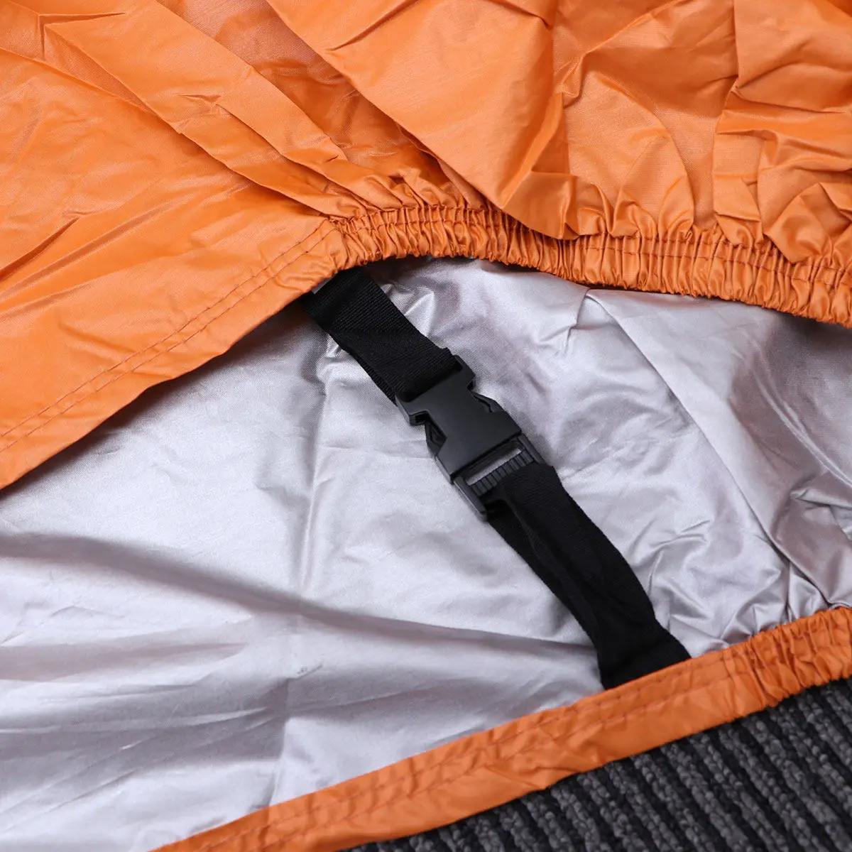 

Чехол для мотоцикла, водонепроницаемый, с защитой от ультрафиолета, от пыли, снега и дождя, для квадроциклов и скутеров, XL, черный, оранжевый