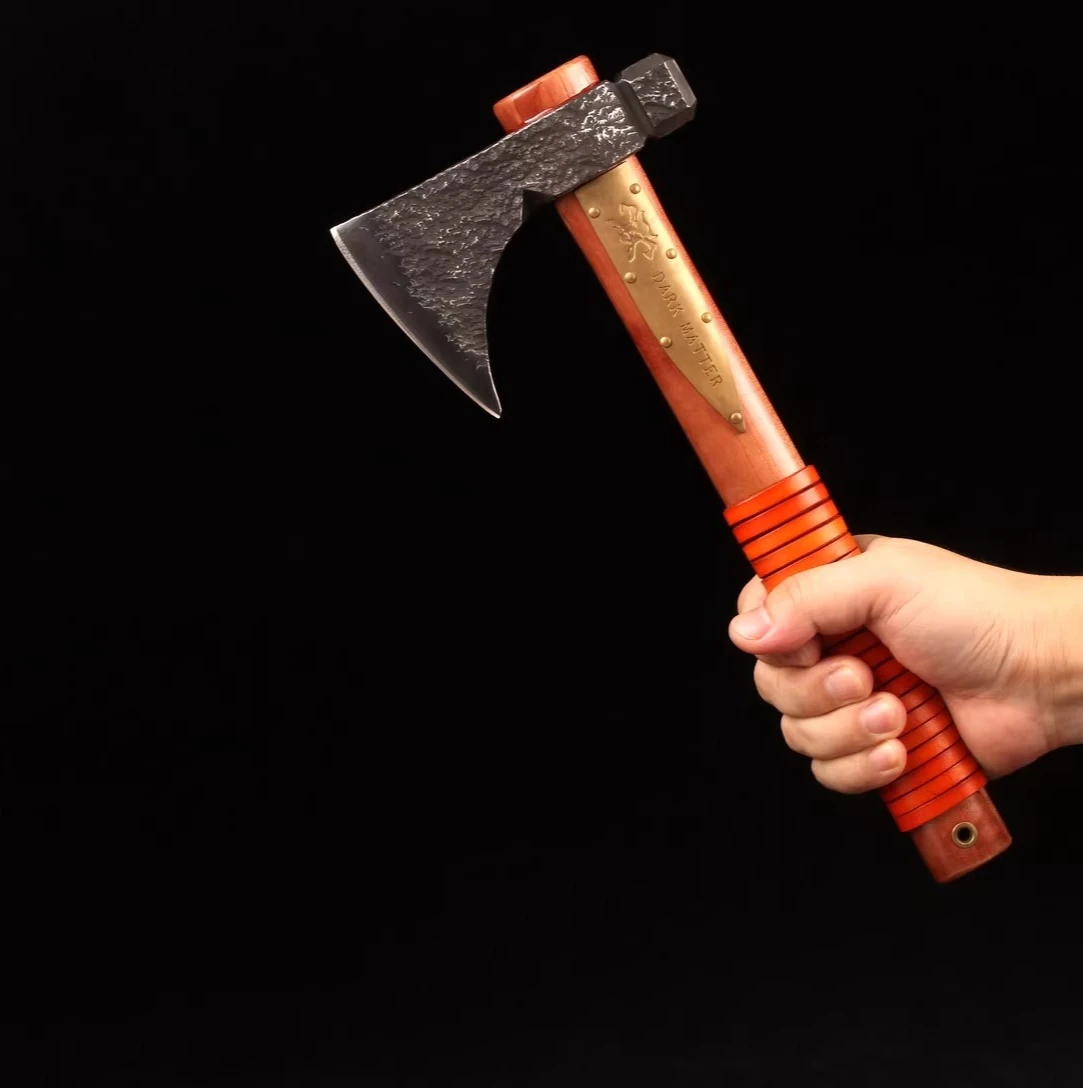 

Outdoor Survival Indian Eagle Nail Axe Defensive Tactical Axe SKD11 Steel Die Casting Hand Axe