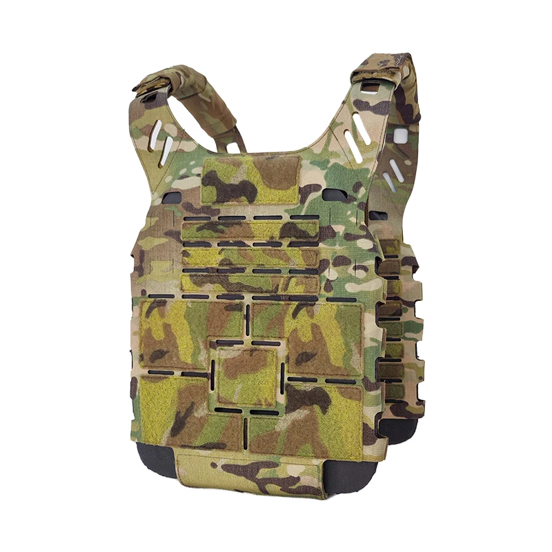 Tactical Raiders QP Body Armor Ventilation Plate Carrier Base Set NIR Compliant MC Multi Camo(051805)