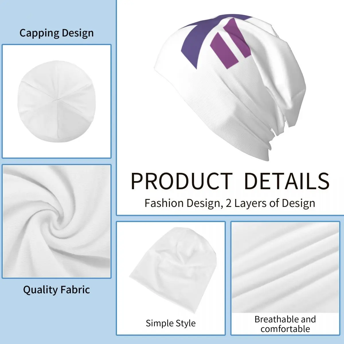 قبعات Haskell الرسمية Skullies Beanies قبعات دافئة للخريف والشتاء في الهواء الطلق قبعات محبوكة للرجال والنساء والكبار