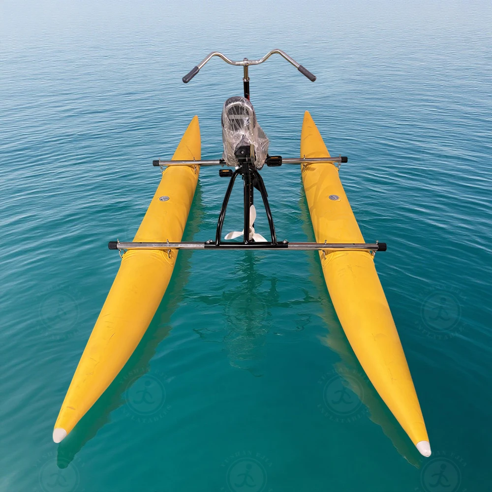 2026New Inflatable Water Bike Double Seat Pedal-Powered Water Bicycle for Lake & Sea Recreatiopromote sales view 5