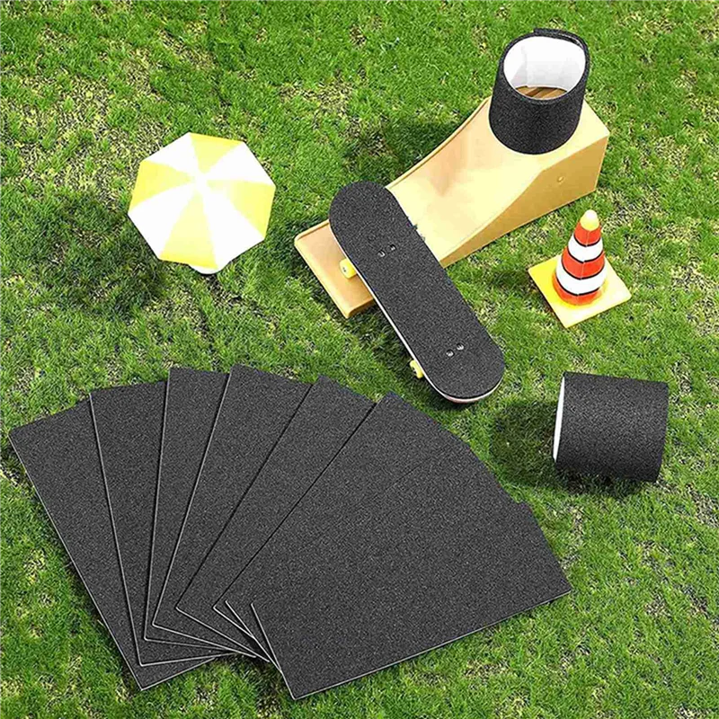 144 piezas de cinta de agarre de espuma para diapasón, cinta adhesiva de espuma, cinta de agarre de espuma antideslizante negra para Mini tablas