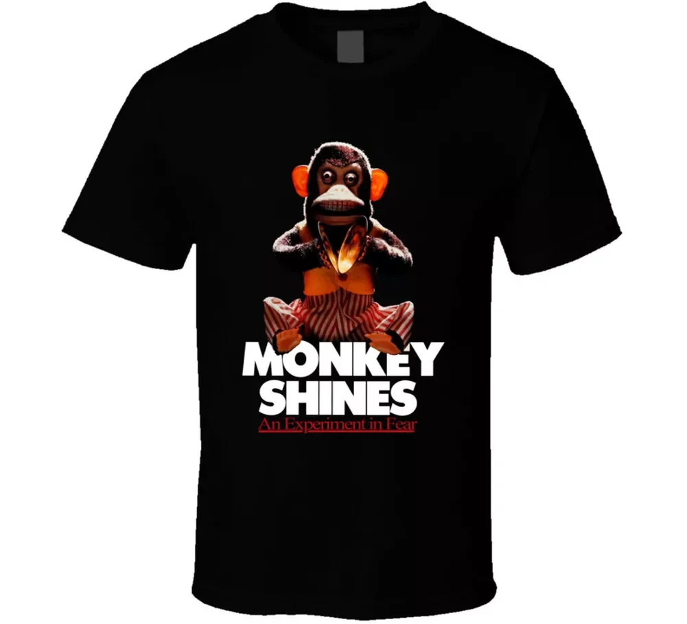 Monkey Shines Retro Classic Horror Movie T Shirt  Prevalent Leisure Cotton  Tees