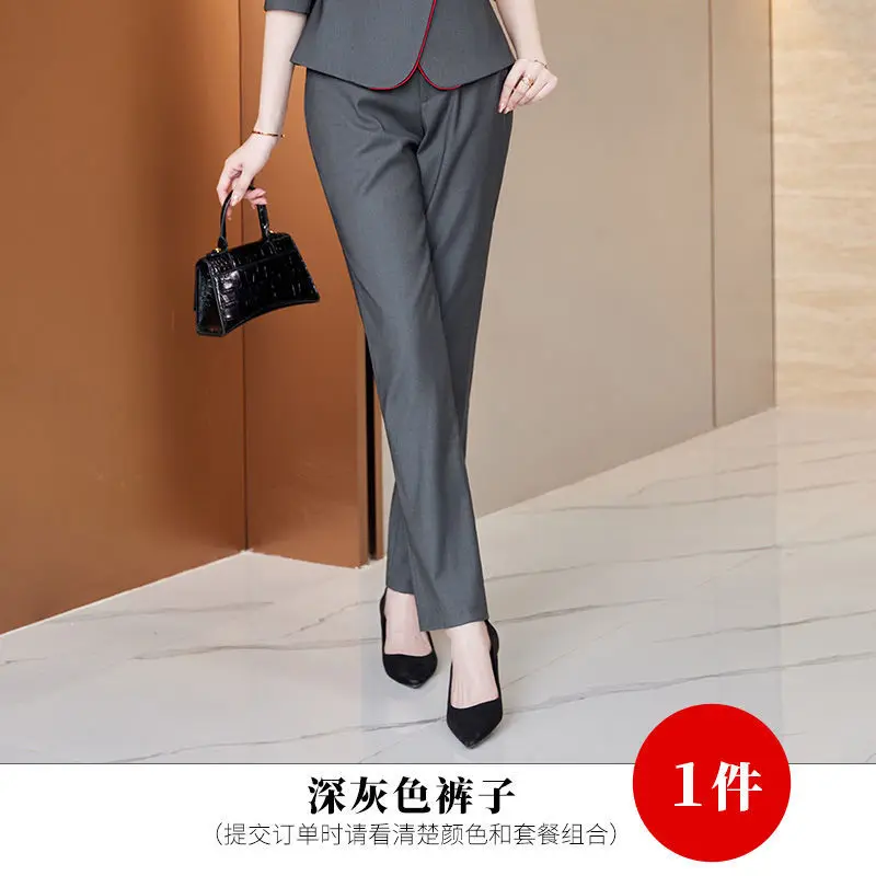 

3-B18 Formal women's suits, elegant hotel front desk professional suits, broadcasnd hosting suits, jewelry store and gold shop w