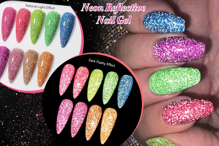 LILYCUTE 7ml Base Nowipe Top Coat Soak Off UV LED Gel Nail Polish Reinforcement Gel Semi Permanent Multifunction Gel Varnishes