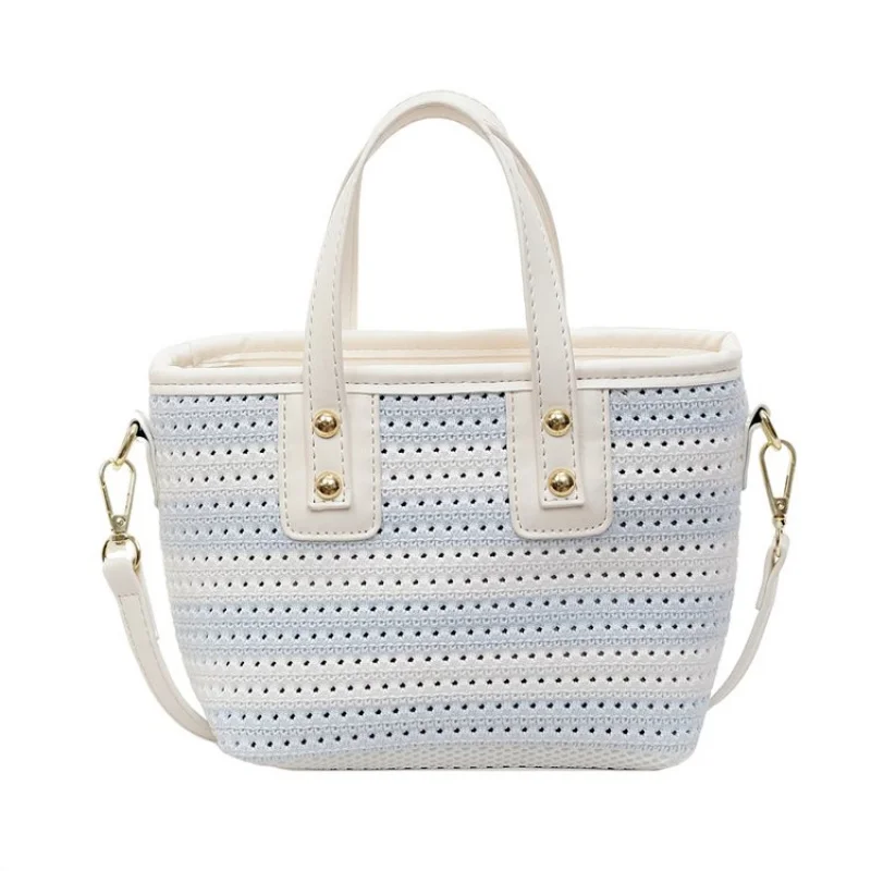 

Unique Simple Casual Shopper Tote Bag For Women In Fashionable Solid Color With High-End Large Capacity