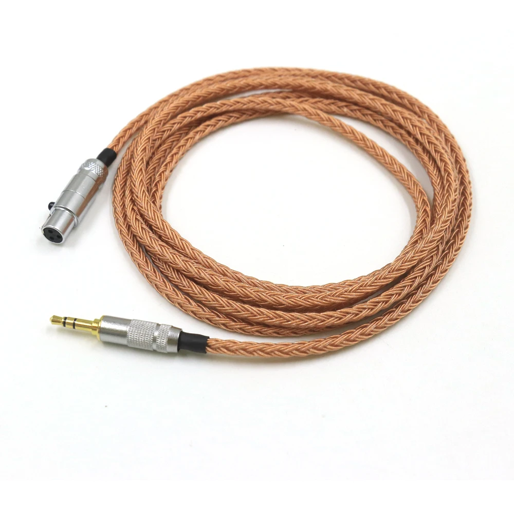 16 rdzeń miedziany 2.5mm 4.4mm XLR kabel do słuchawek dla AKG Q701 K702 K271 K272 K240 K141 K712 K181 K267 K712 słuchawki