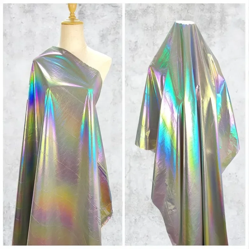 لؤلؤي بريق النسيج فانتوم أسفل سترة ، مقاوم للماء ، قماش النايلون ، لينة ، مريحة ، معاطف ، الملابس ، الخياطة ، التدرج ، بواسطة متر