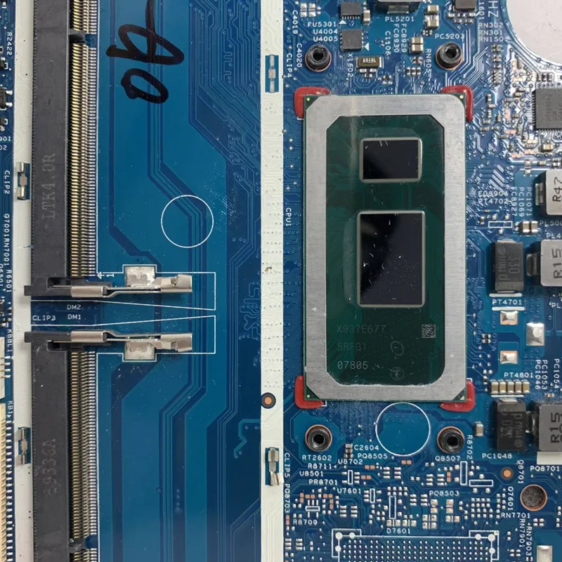 

L67674-001 L67674-501 L67674-601 для HP X360 14-DH 18742-1 с процессором SRFG1 5405U, материнская плата для ноутбука 448.0GG03.0011, 100% протестировано, ОК