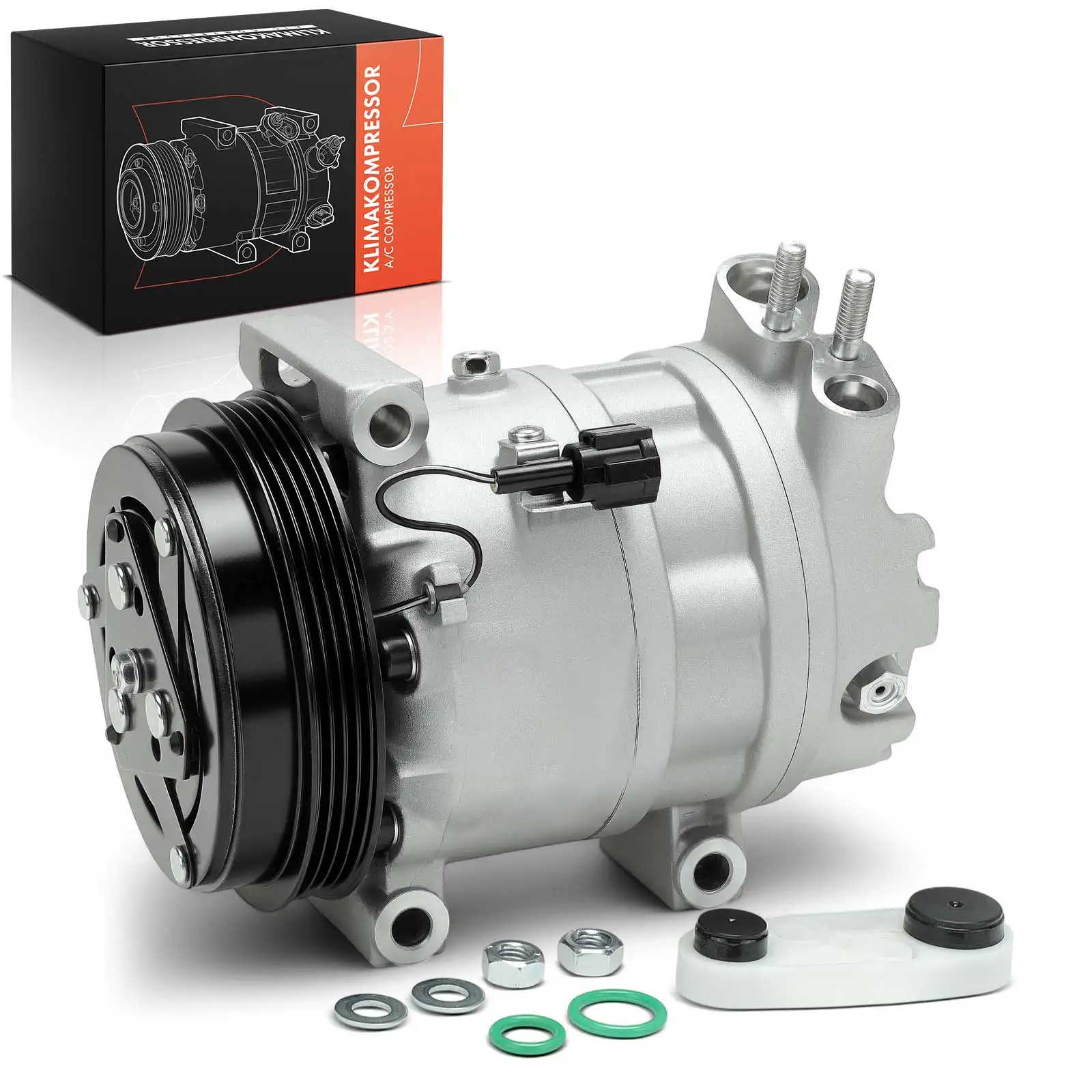 Compresseur de climatisation Frankberg 1x pour Nissan 350 Z Coupé 350 Z Roadster Z33 2002-2008 92600 CD10A 92600 CD100 68439 92600 CD10B