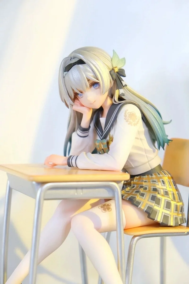 Anime Honkai Star Rail Firefly Figure Jk Style Desktop Ornament Pc Case Decoration Collectible Model Toy For Fans Birthday Gift