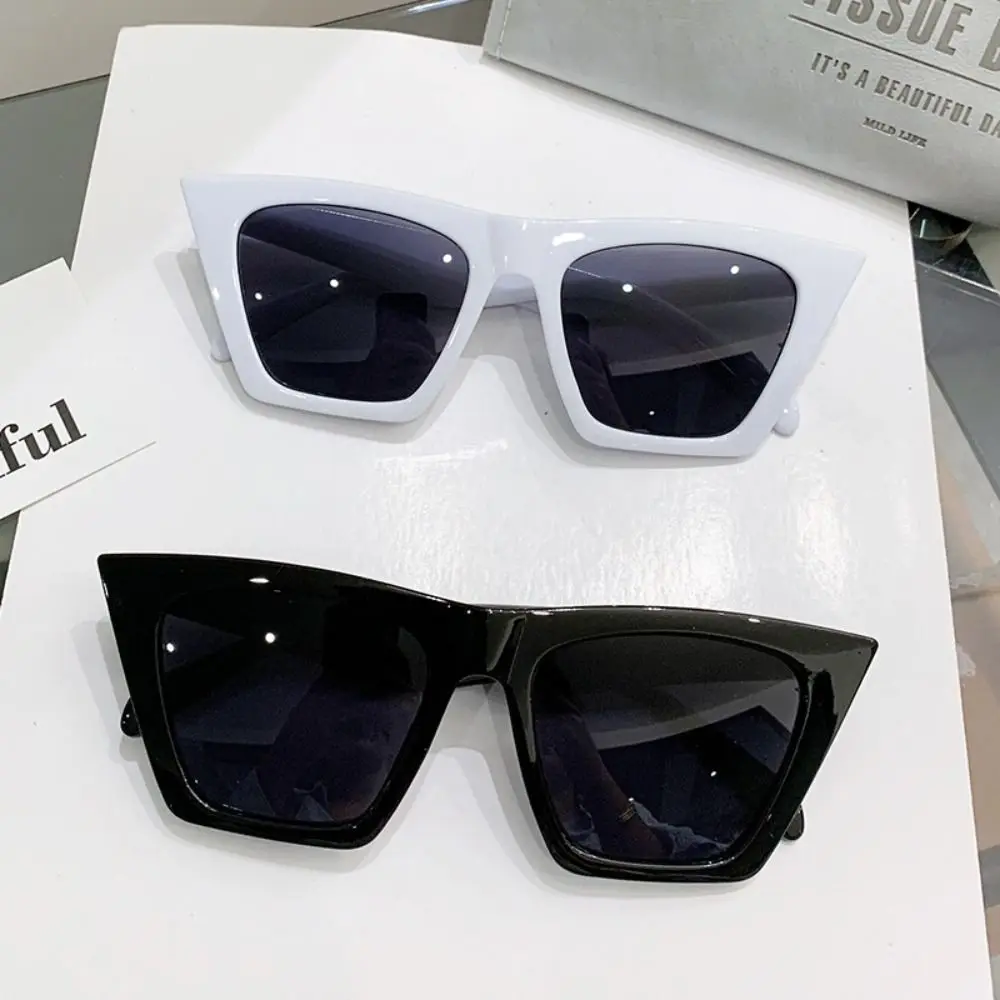 Retro Large Frame Butterfly Shape Sunglasses UV Protection Eye Protection Street Shooting Sun Glasses Photo Propses for Women