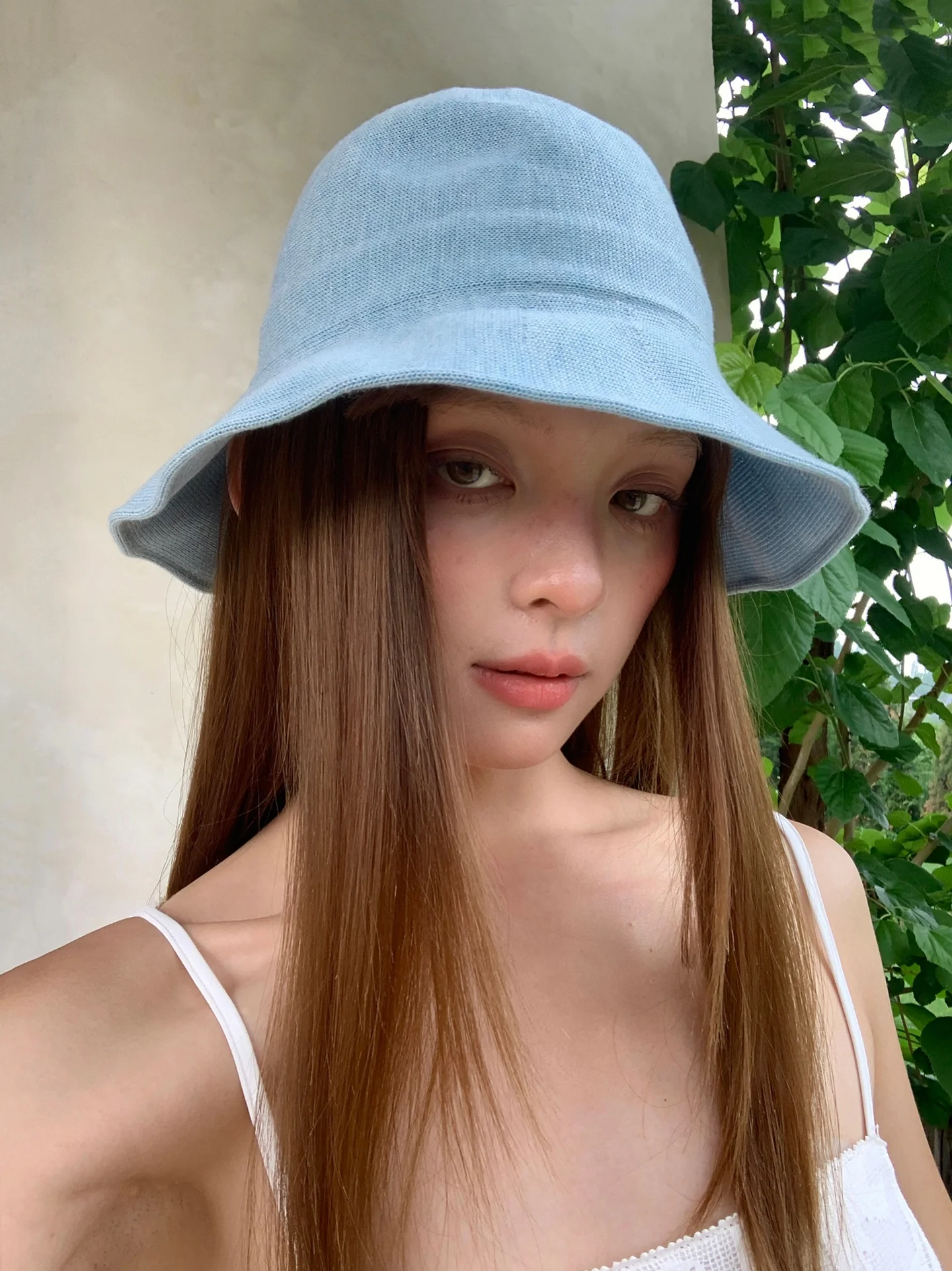 mofan-夏高通気性マルベリーシルクフィッシャーマンハット女性用日焼け止めワイドブリムキャップピュアカラー多用途ファッショナブル
