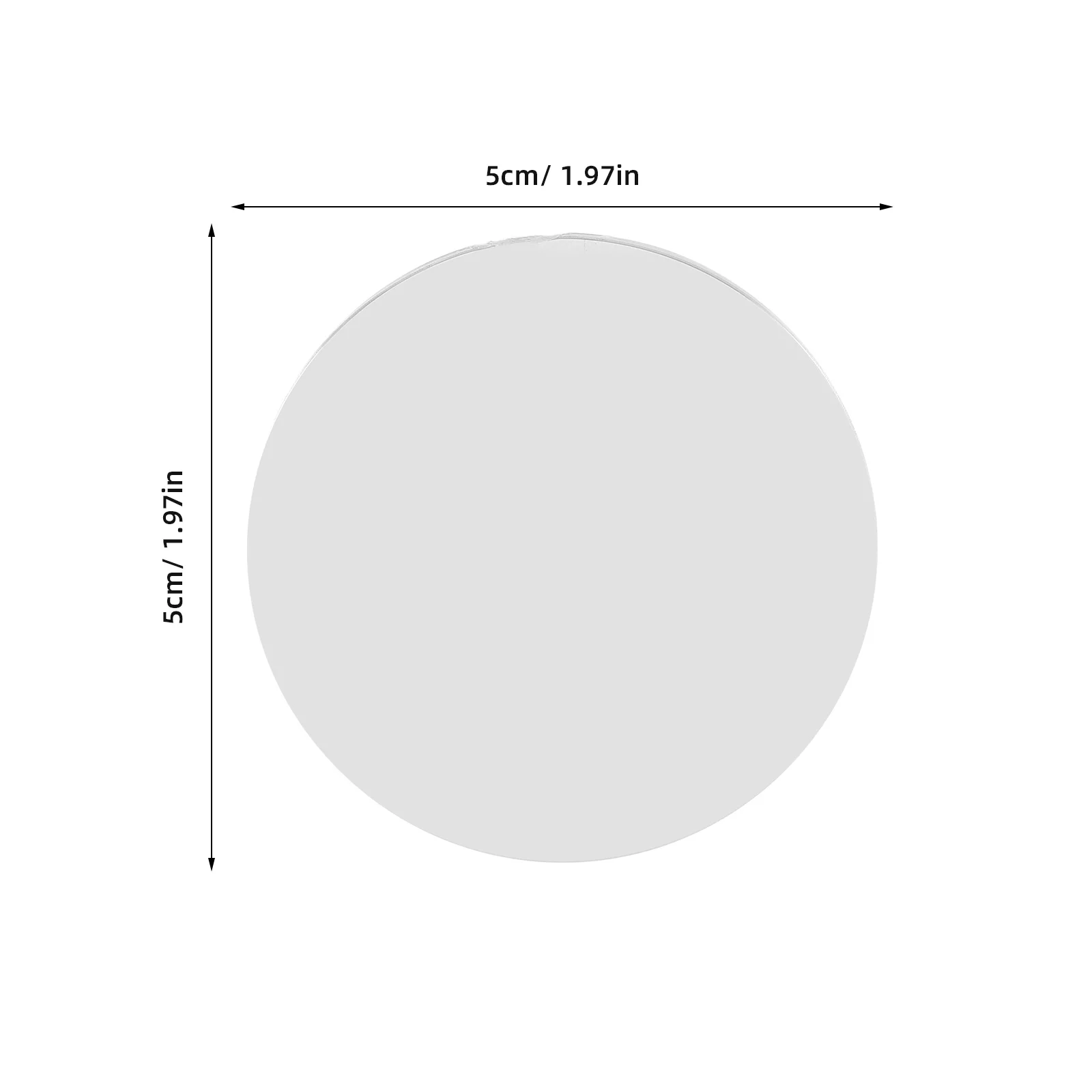 12 Stuks Dubbele Bolle Lenzen Optisch Acryl Helder voor Wetenschapsexperiment Leren DIY Projecten Vergrootglas Vervangingsapparatuur