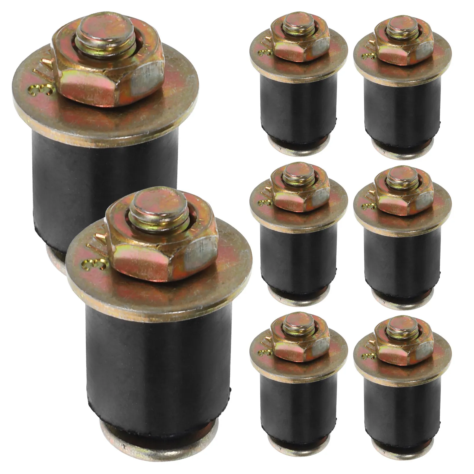 

8pcs Rubber Expansion Plug Sealing Wear-Resistant Oil Leak Prevention Boat Hole Drain Stopper Hydraulic Jack Filler Plug Floor