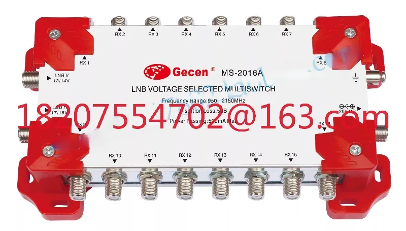 

2 in 16 out multi-way switch 2 in 16 out household through marine distribution switcher multiswitch
