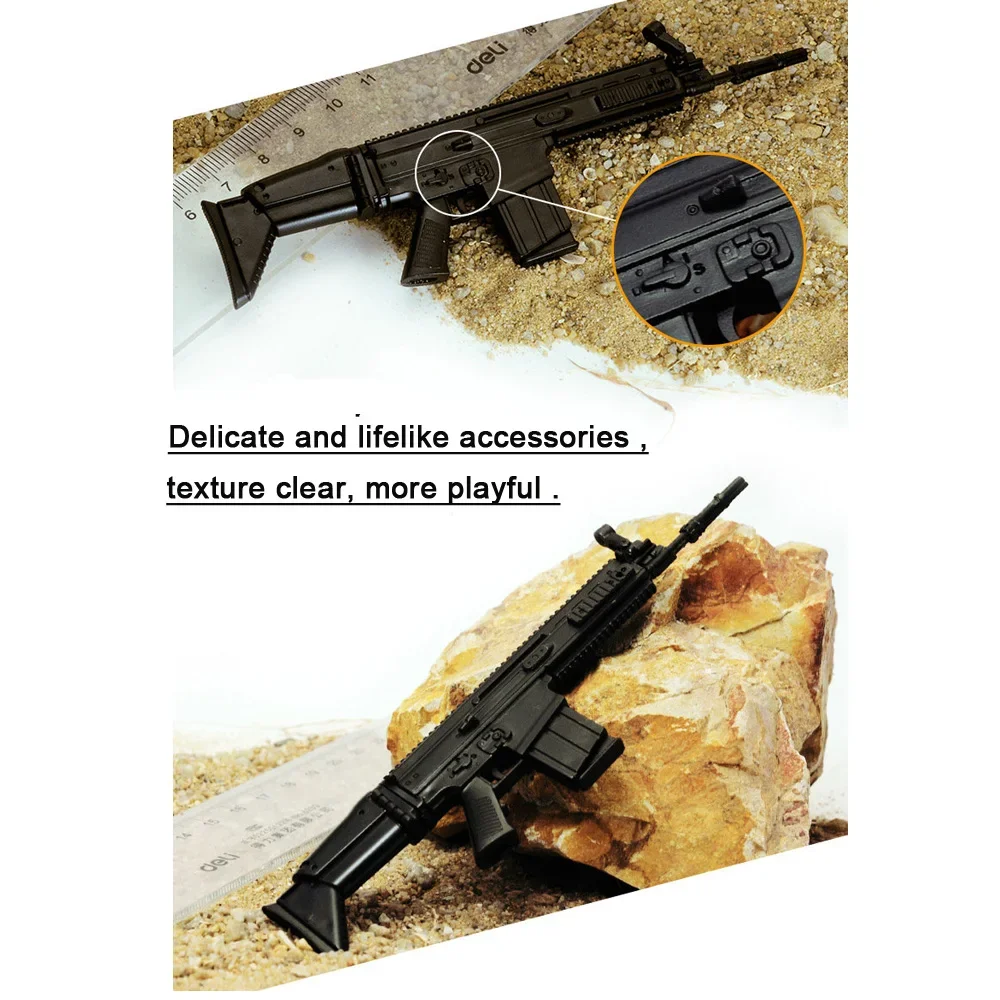 Figurka żołnierza sił specjalnych w skali 1/6 z brońą i sprzętem 30 cm Figurka wojskowa Model Zabawki wojskowe dla chłopców Prezent