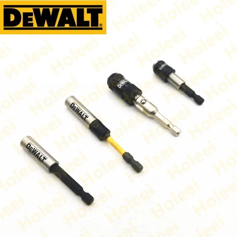 DEWALT For 6.35MM hexagonal handle magnetic extension rod quick release self-locking post screwdriver head