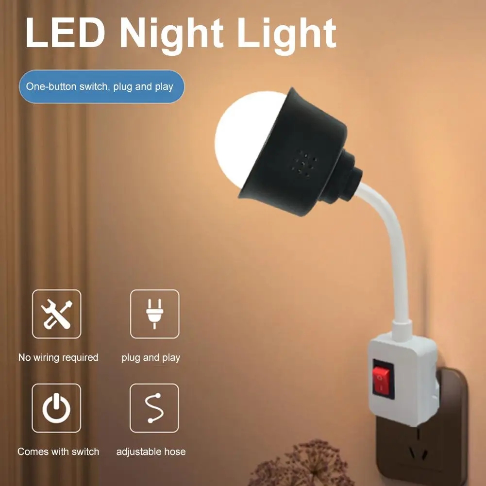 E27 Flexible Extension Converter LED Light Lamp Bulb Extend Adapter Socket Wall Socket Lamp Base Holder Screw Socket EU US Plug