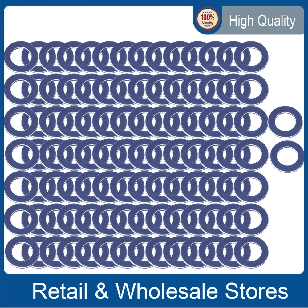 100pcs Oil Drain Plug Gaskets Seal Washer Oil Pan Ring 90430-12031 for Toyota Camry Corolla 90430 12031 9043012031