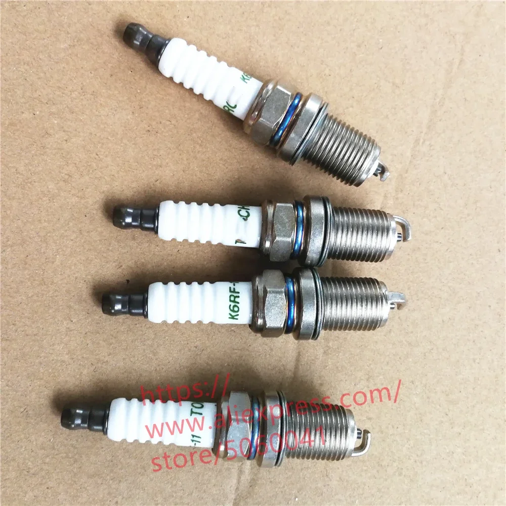 4pcs/set Spark plug for Great wall Wingle 5/6 gasoline 2.4L/4G69