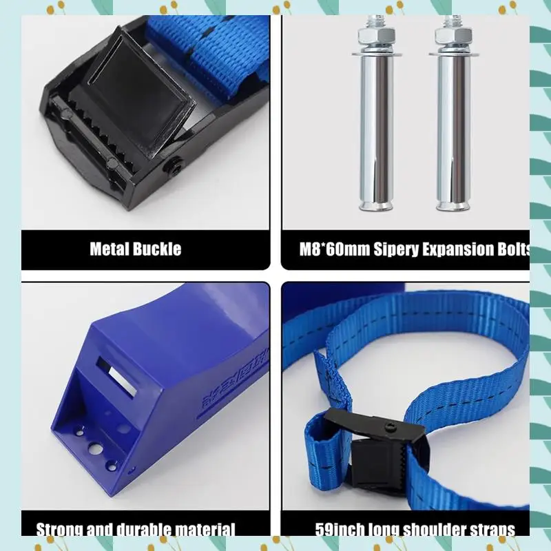 

A71P 4-компонентный держатель цилиндра Держатель баллона с пропаном 4-12 дюймов, для установки различных цилиндров B