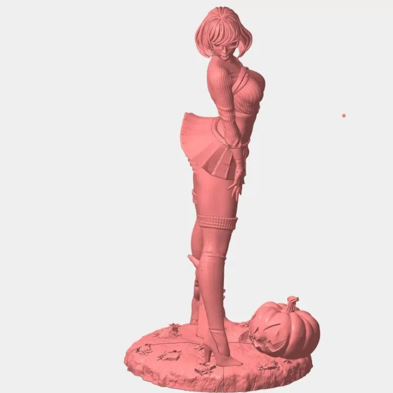 Figura de resina a escala 1/10, pierna de Velma capturada, Kit de modelo de ensamblaje, estatua 3D sin pintar, juguete DIY 1228