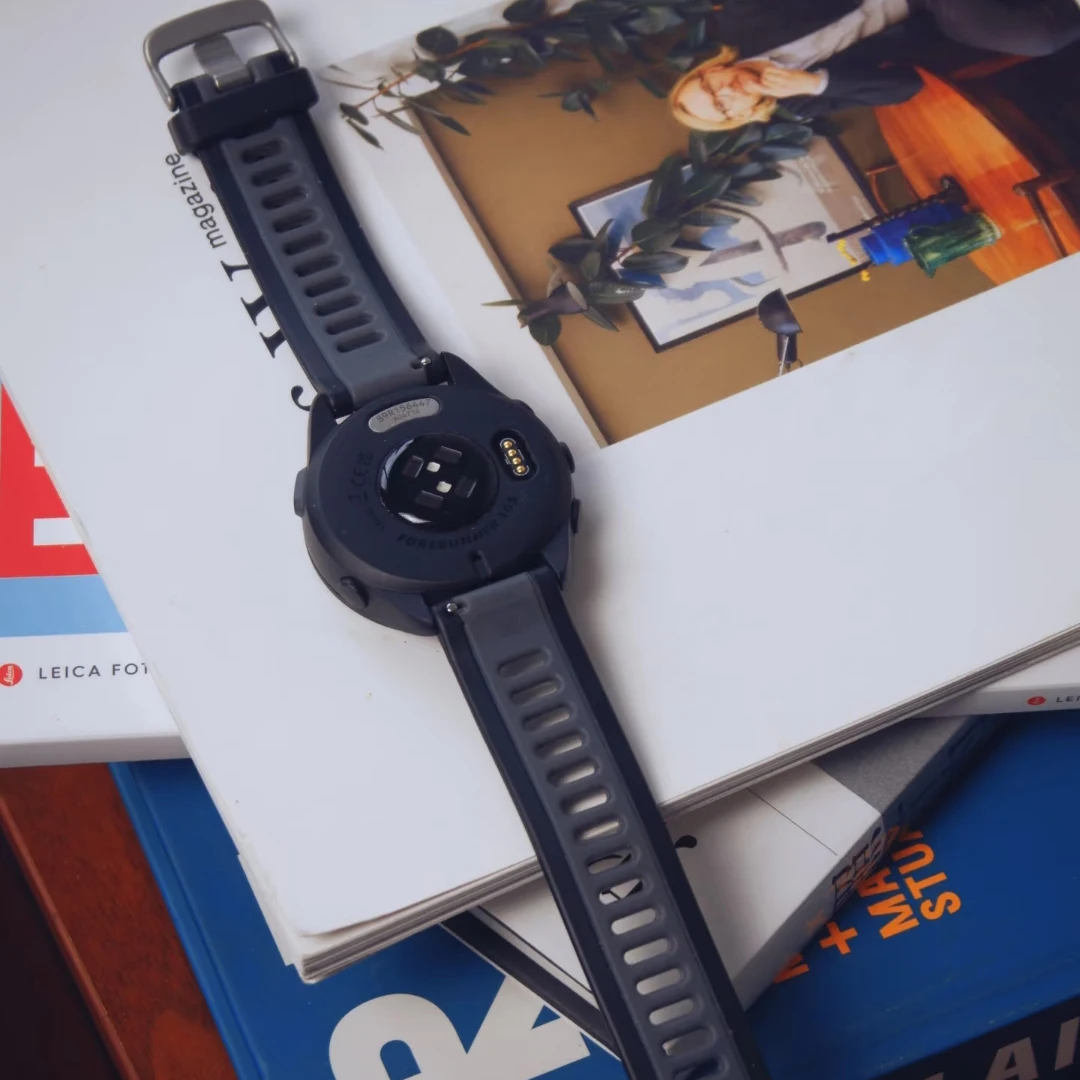 GARMIN Forerunner 165 pulse ox sensor de seguimiento del estrés dinámica de carrera basada en la muñeca entrenamiento cruzado de ritmo cardíaco basado en la muñeca 7