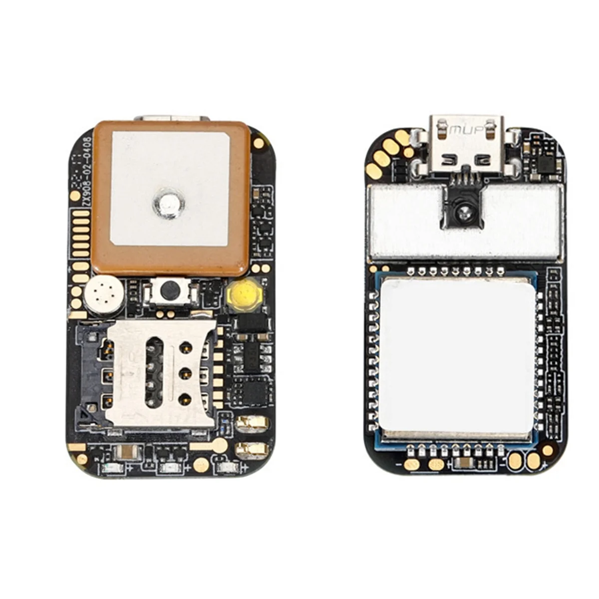 Rastreador GPS ZX908 Mini 4G, placa de Chip PCBA para vehículo, sistema de seguimiento de personas, localizador satelital inalámbrico WIFI Beidou