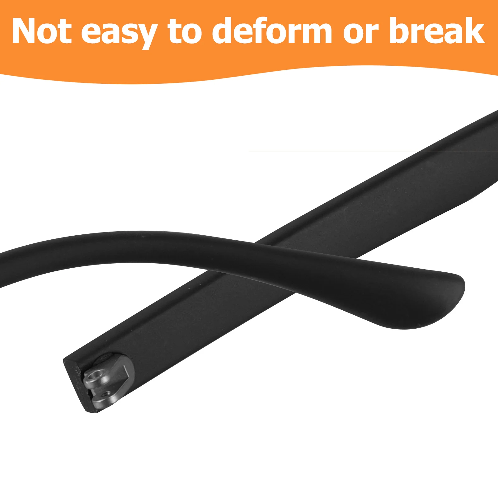 

1Pair Universal Eyeglasses Arm Replacement Metal Legs Repair Kit Sturdy Design Hold in Place Eyeglasses Arms Replacement