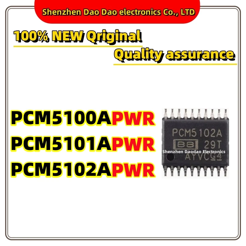 5 PCM5100A PCM5100APWR PCM5101A PCM5101APWR PCM5102A PCM5102APWR TSOP-20 audio stereo chip New original