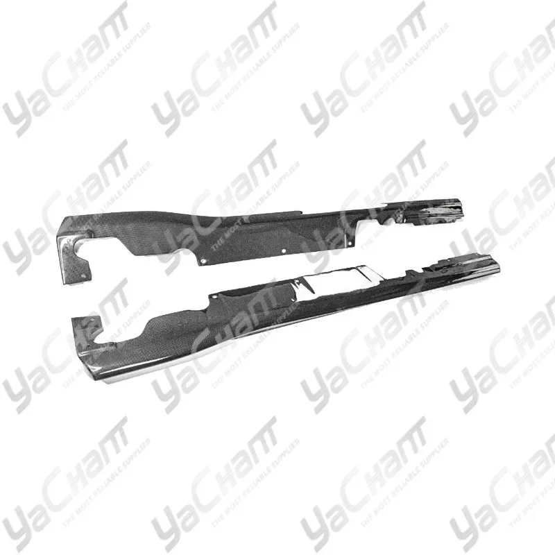 DCF Dry Carbon Fiber  Side Skirt Underboard Fit For 2017-2020 Ferrari 812 Superfast OEM Side Skirt Underboard