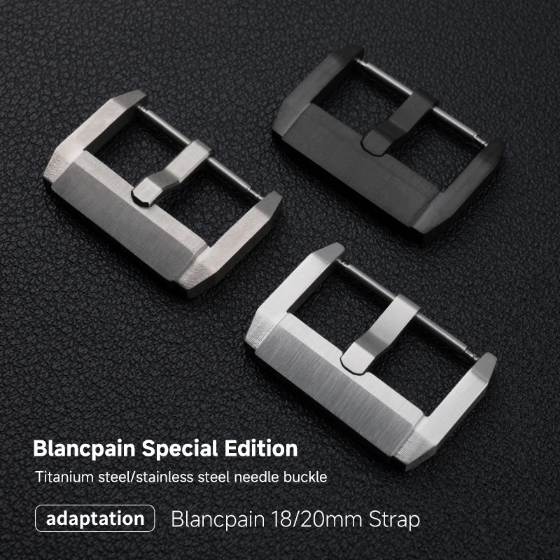 Watch Band Buckle Accessories for Blancpain X for Swatch Fifty Fathoms 5000 5015 5054 5200 Replacement Watch Strap Clasp Parts