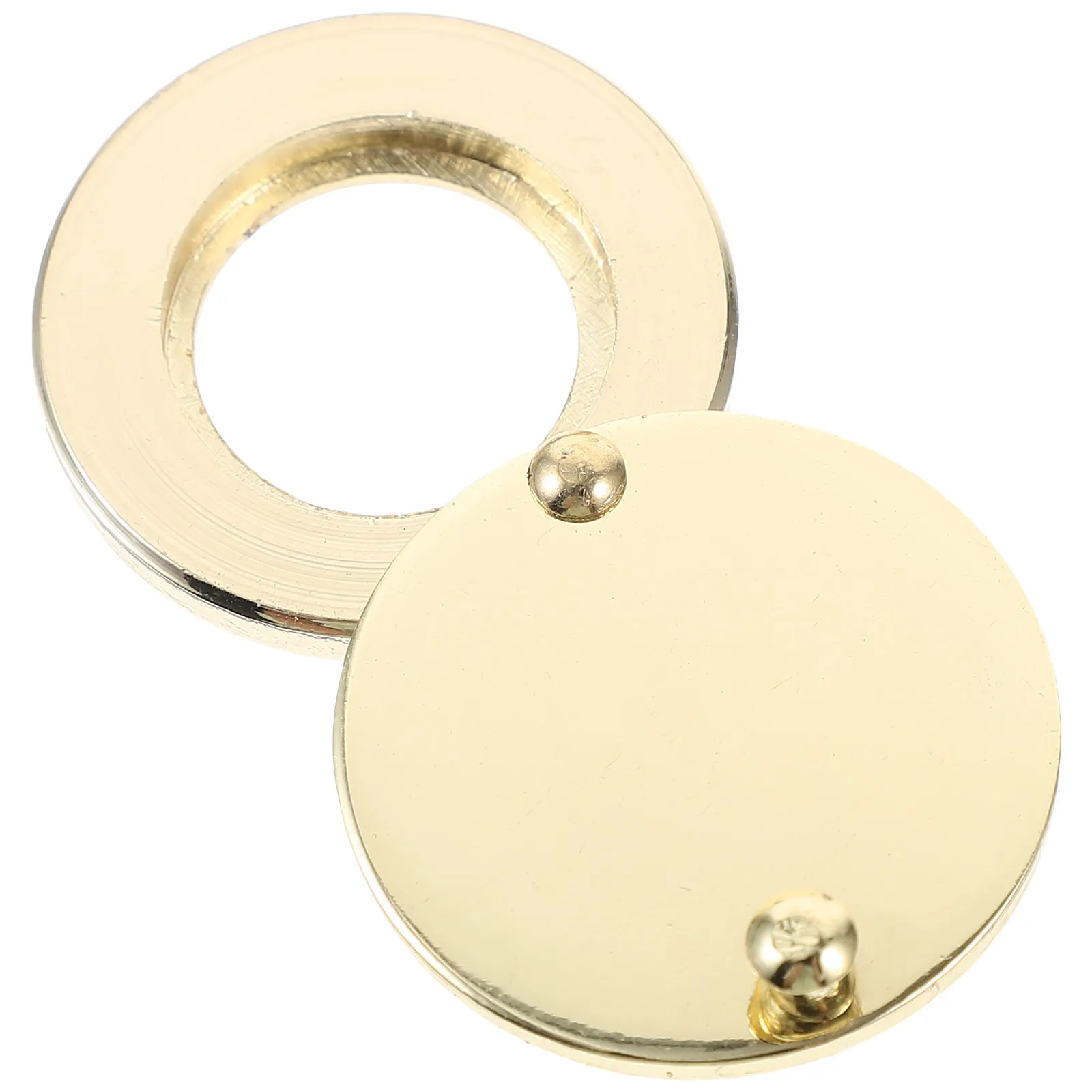 

Metal Door Peephole Cover for Front Door 1 Piece Privacy Protection Cover Plate Easy Install No Tools Needed for Home Security