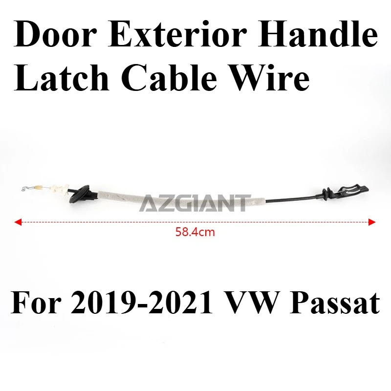 For VW Passat Car Door Latch Handle Stay Wire Cable Inner Motor Side Front Rear Left Right Accessories 1-4pcs 2019 2020 2021