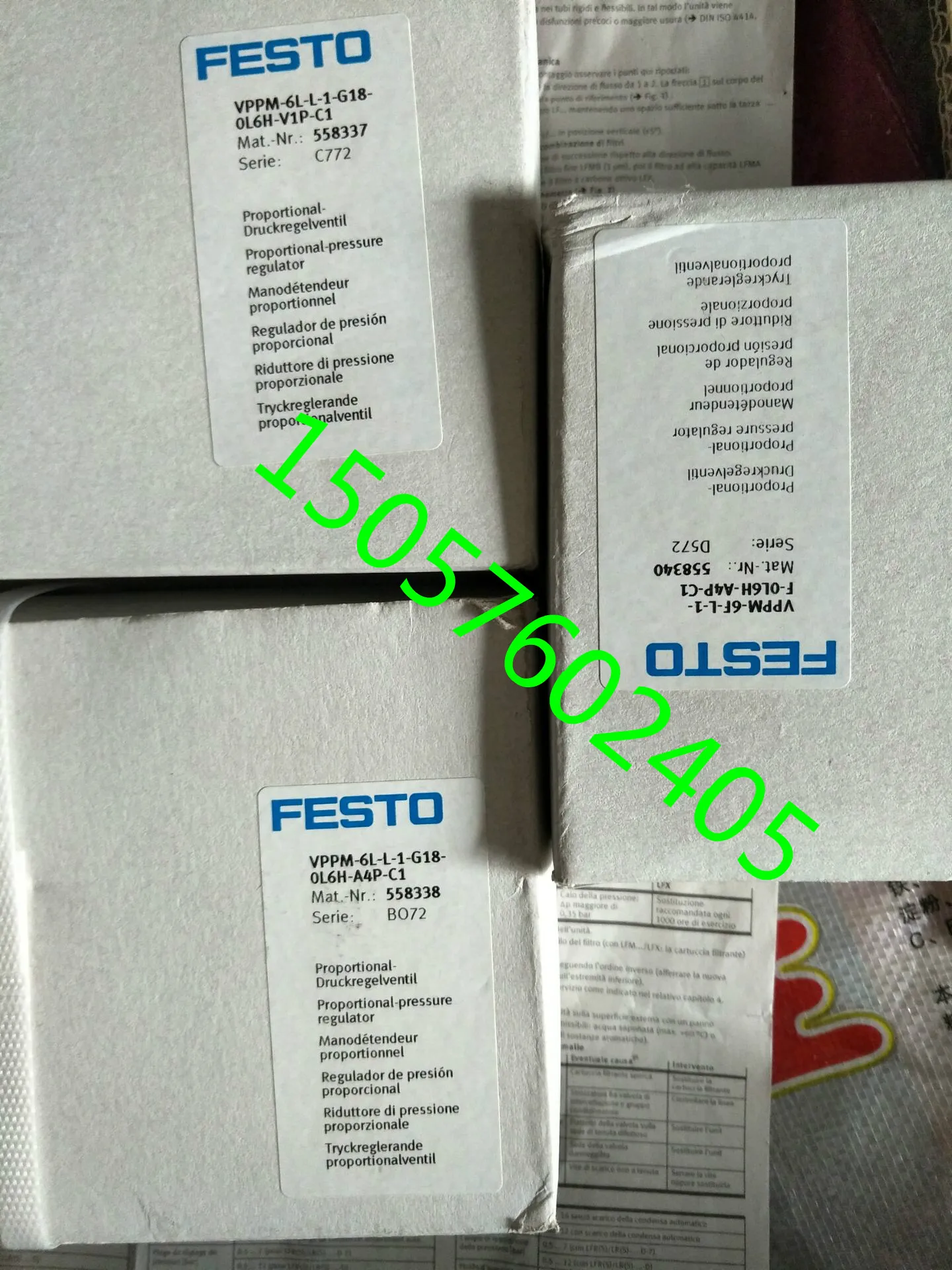 Festo Solenoid Valve 185883 CPV14-M1H-2X2-GLS-1/8 In Stock